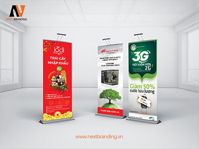 THIẾT KẾ STANDEE NEXTBRANDING