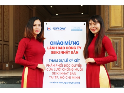 NEXT BRANDING TỔ CHỨC THÀNH CÔNG LỄ KÝ KẾT HỢP TÁC NEW DAY WINDOW VỚI SEIKI NHẬT BẢN